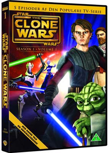 Star Wars: The Clone Wars - sæson 1 volume 1 [DVD]