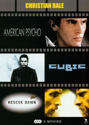 American Psycho (2000) +  Cubic (2002) + Rescue Dawn (2006) [DVD]