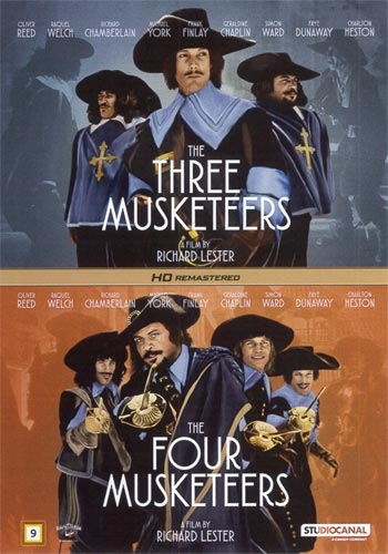 De tre musketerer (1973) + De fire musketerers hævn (1974) [DVD]