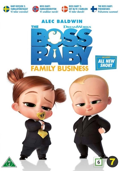 Boss Baby 2 - Det bli'r i familien (2021) [DVD]